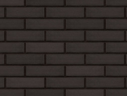 Клинкерная фасадная плитка King Klinker Volcanic black (18) Вулканический черный