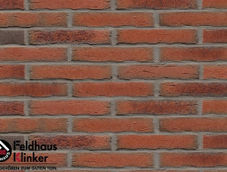 Клинкерная плитка ручной формовки feldhaus klinker r69817df sintra terracotta bario , 17df 240x52x17 мм