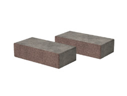 Камень бетонный стеновой КС-2, лицевой Коричневый