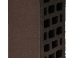 Облицовочный кирпич Вышневолоцкая керамика одинарный 1НФ Баварская кладка графит антика М200